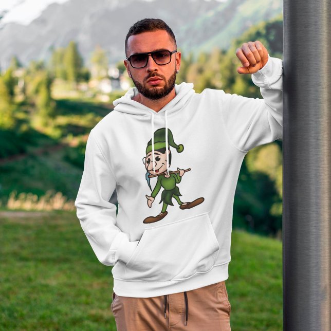 Green Dwarf Character with Pickaxe Hoodie (Creator Uploaded)