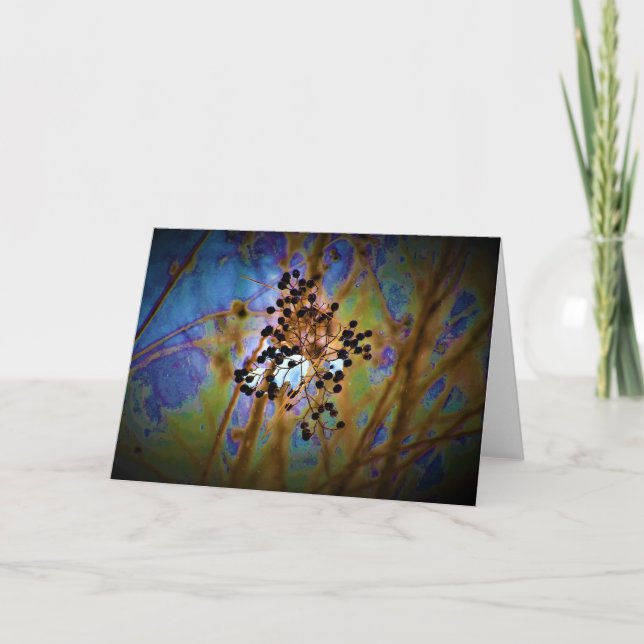 Green Earth / Abstract, card (Front)