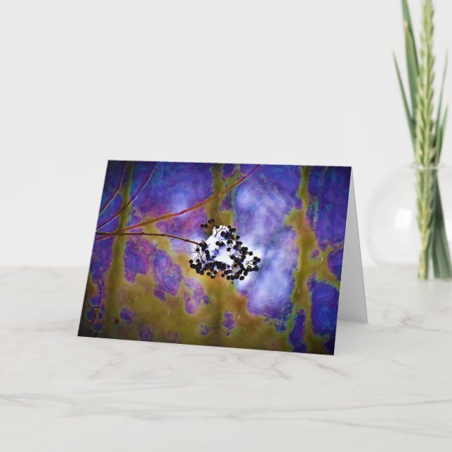 Green Earth / Abstract, card (Front)