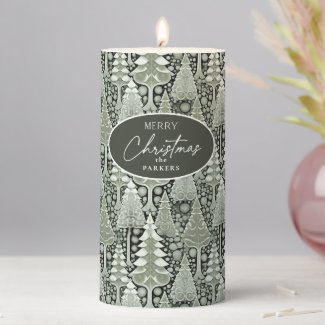 Green Earth Christmas Pattern#6 ID1009
