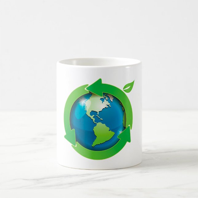 Green Earth Coffee Mug (Creator Uploaded)