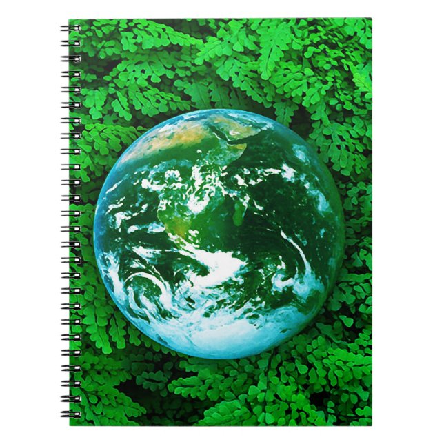 Green Earth - ecological awareness Notebook (Front)