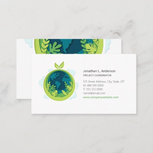 Green Earth Environmental Business Card