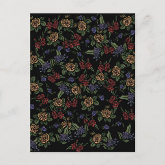 Green Earth Flowers Postcard