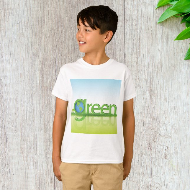 Green Earth World T-Shirt (Creator Uploaded)