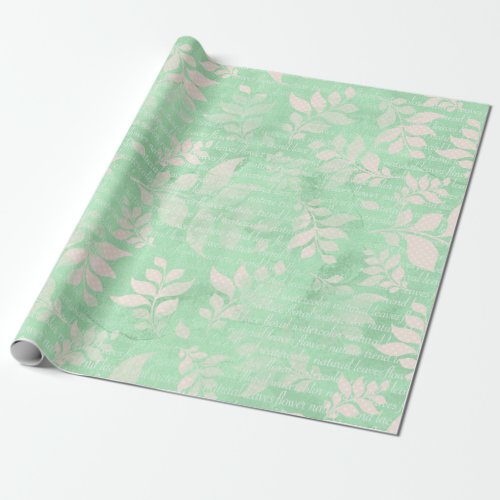 Green Easter Wrapping Paper