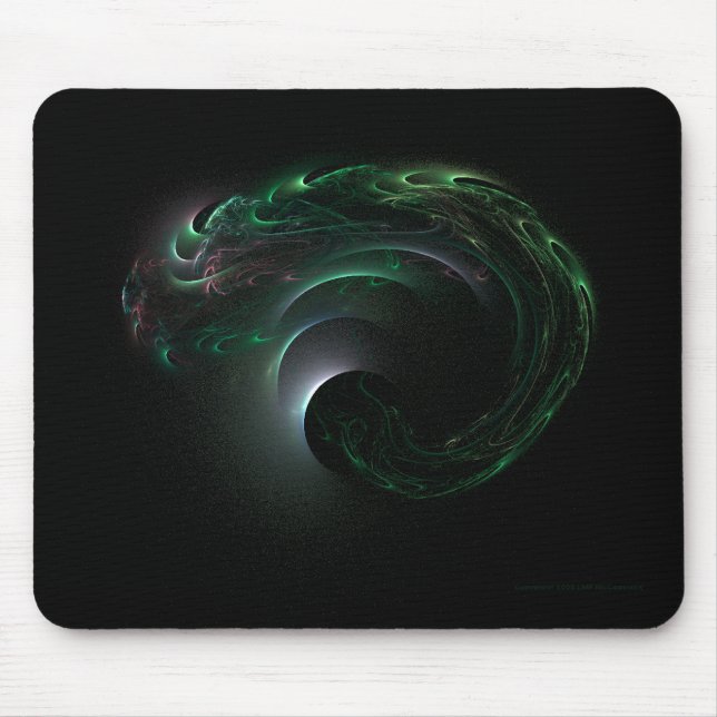 Green Eclipse Mousepad (Front)