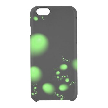 Green Egg Fractal Clear iPhone 6/6S Case