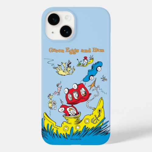 Green Eggs and Ham  I Do Not Like Them Anywhere Case_Mate iPhone 14 Case