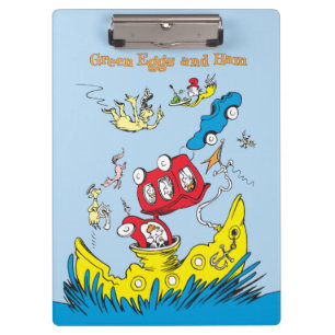 Green Eggs and Ham I Do Not Like Them Anywhere Clipboard