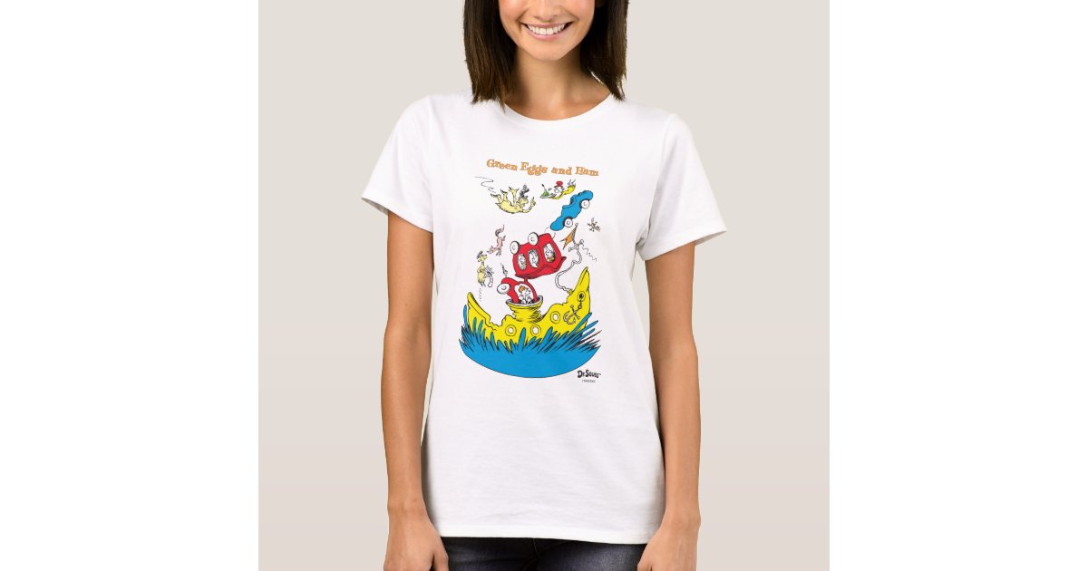 Green Eggs and Ham | I Do Not Like Them Anywhere T-Shirt | Zazzle