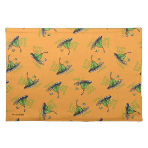 Green Eggs and Ham Pattern Cloth Placemat