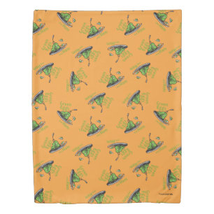 Green Eggs and Ham Pattern Duvet Cover