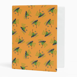 Green Eggs and Ham Pattern Mini Binder