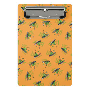 Green Eggs and Ham Pattern Mini Clipboard
