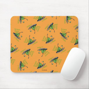 Green Eggs and Ham Pattern Mouse Pad