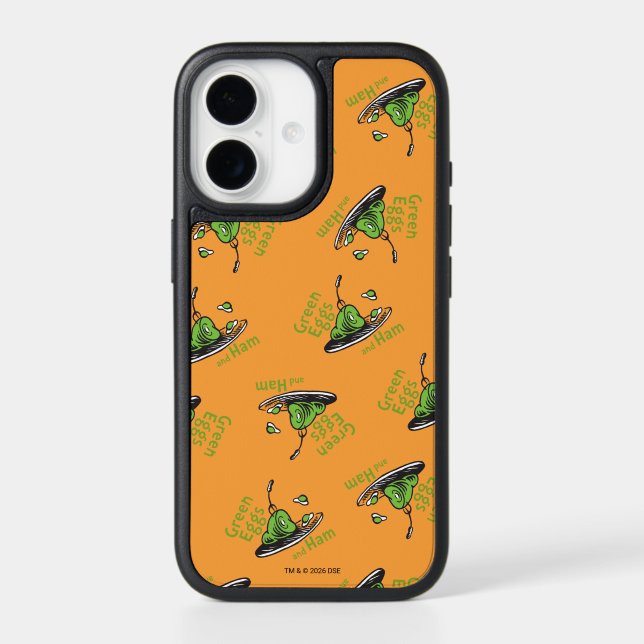 Green Eggs and Ham Pattern Otterbox iPhone Case (Back)