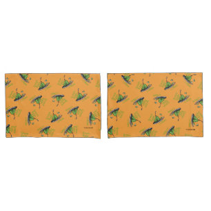 Green Eggs and Ham Pattern Pillow Case