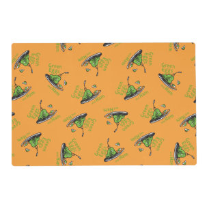 Green Eggs and Ham Pattern Placemat