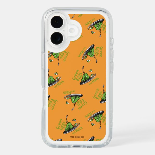 Green Eggs and Ham Pattern Speck iPhone Case (Front)