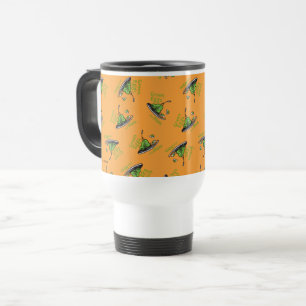 Green Eggs and Ham Pattern Travel Mug