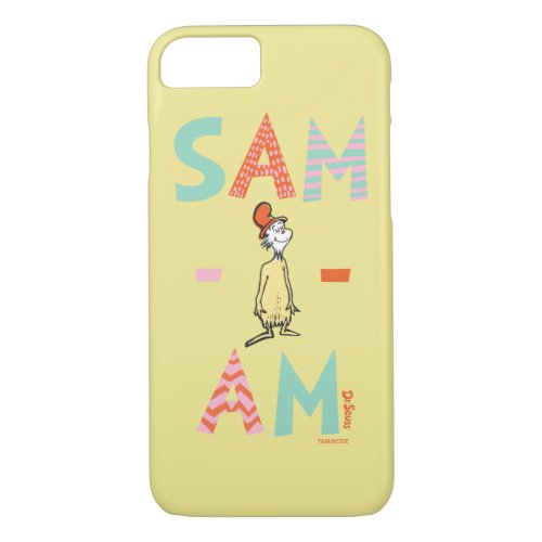 Green Eggs and Ham  Sam_I_Am iPhone 87 Case