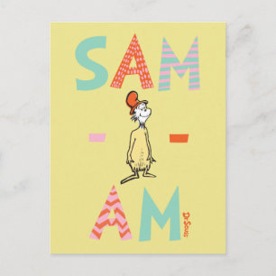 Green Eggs and Ham Sam-I-Am Postcard