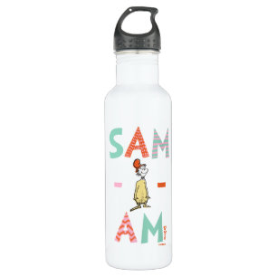 Green Eggs and Ham Sam-I-Am Stainless Steel Water Bottle