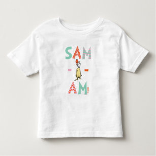 Green Eggs and Ham   Sam-I-Am Toddler T-shirt