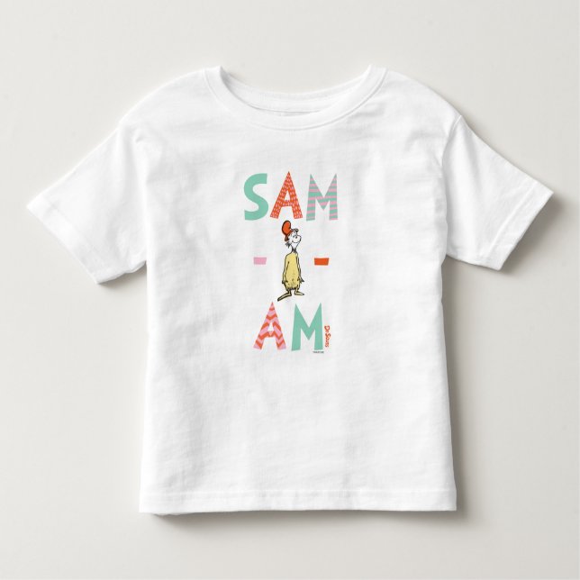 Green Eggs and Ham | Sam-I-Am Toddler T-shirt (Front)