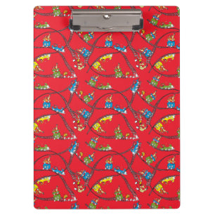 Green Eggs and Ham Train Pattern Clipboard