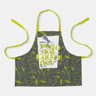 Green Eggs and Ham Would Not Could Not Apron