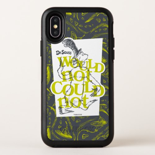 Green Eggs and Ham  Would Not Could Not OtterBox Symmetry iPhone X Case