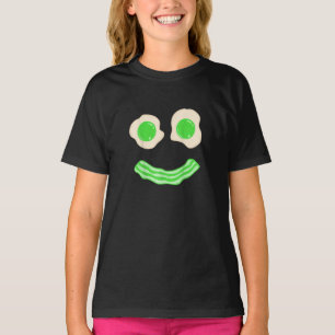 Green Eggs Ham Smile Face Brunch Breakfast T-Shirt