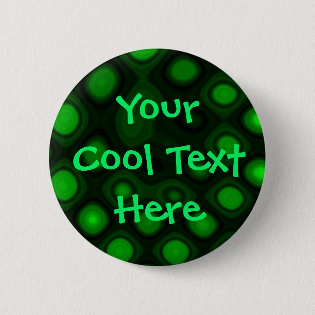 "Green Electricity I" Template Button (Front)