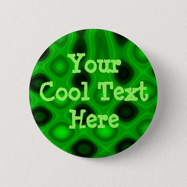 "Green Electricity III" Template Button (Front)