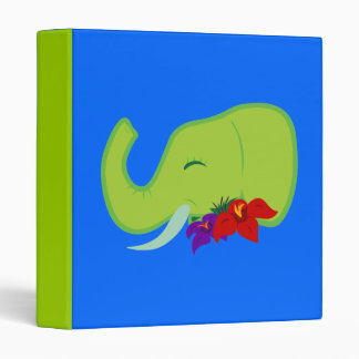 Green Elephant Binder