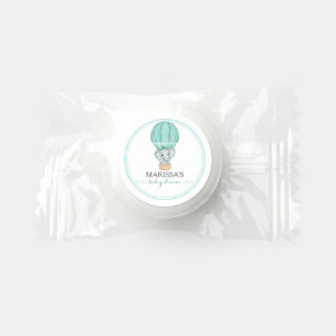 Green Elephant Gender Neutral Baby Shower Life Saver® Mints
