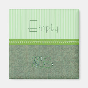 Green Empty Fill Dishwasher Magnet