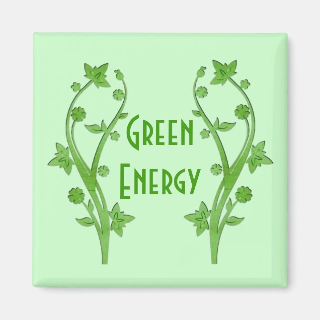 Green Energy Magnet (Front)