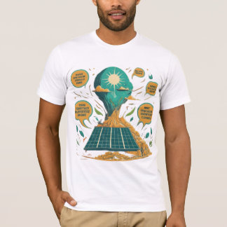 green energy, solar panel T-Shirt