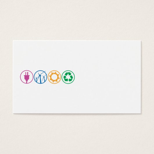Green Energy Symbols (Front)