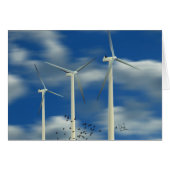 Green Energy Wind Turbine (Front Horizontal)