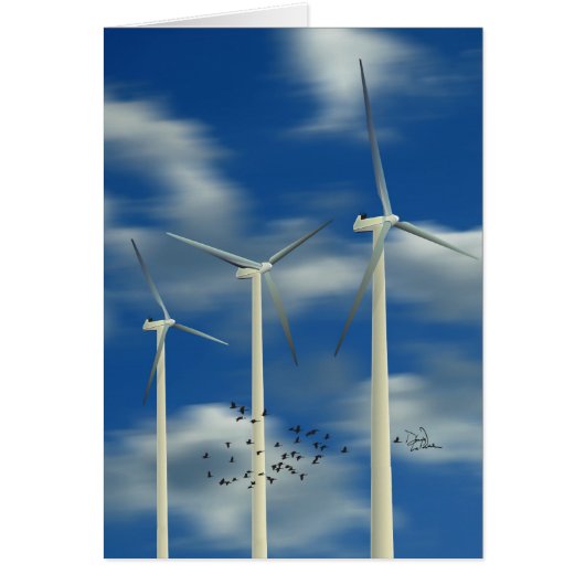 Green Energy Wind Turbine (Front)