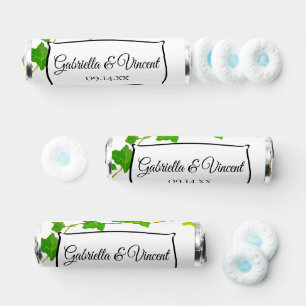 Green English Ivy Vine Foliage Wedding Favor