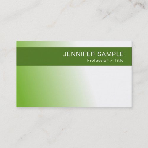Green Environment Nature Protect Luxury Stylish Business Card