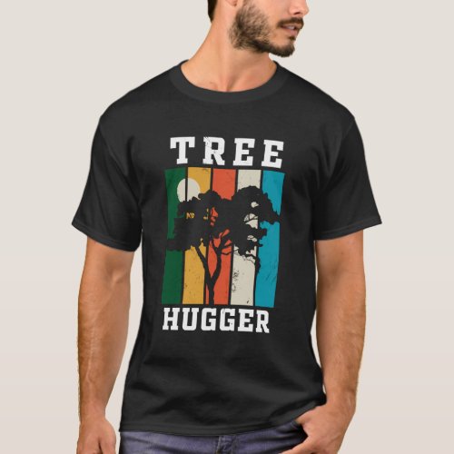 Green Environmentalist _ Tree Hugger T_Shirt