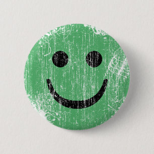 GREEN - ERODED AND AGED BUTTON