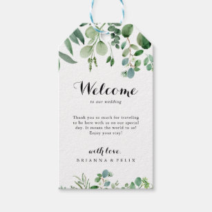 Wedding Thank You Gift Tags Thank You For Celebrating With Us Wedding Favors Personalized Wedding Favor Tags Rustic Wedding Floral Gift Tags