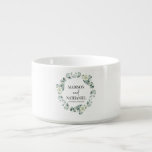 Green Eucalyptus Leaves Greenery Botanical Wedding Bowl<br><div class="desc">This is Green Eucalyptus Leaves Greenery Botanical Wedding Chili Bowl!</div>